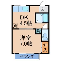 リッチモンド今里の物件間取画像